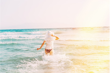 Beach Vacation Concept. Young, a Person Photo by Our Amazing World