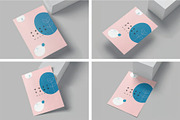 Luxury Post Card Mockup, an Advertising Mockup by megostudi0 (Thumbnail 1 of 6)