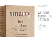 Box mockup 70x100x60, a Packaging Mockup by Smarty Mockups (Thumbnail 4 of 5)
