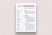 Resume Template, a Resume Template by DesignDevisers (Thumbnail 2 of 10)
