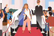 Celebrity on red carpet, a Person Illustration by Good Studio (Thumbnail 2 of 3)