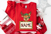 Personalized Christmas Kids Name Png, an Illustration by Libby Wishes (Thumbnail 9 of 9)