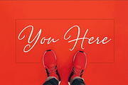 Clarity Script, a Script Font by Meutuwah (Thumbnail 4 of 8)