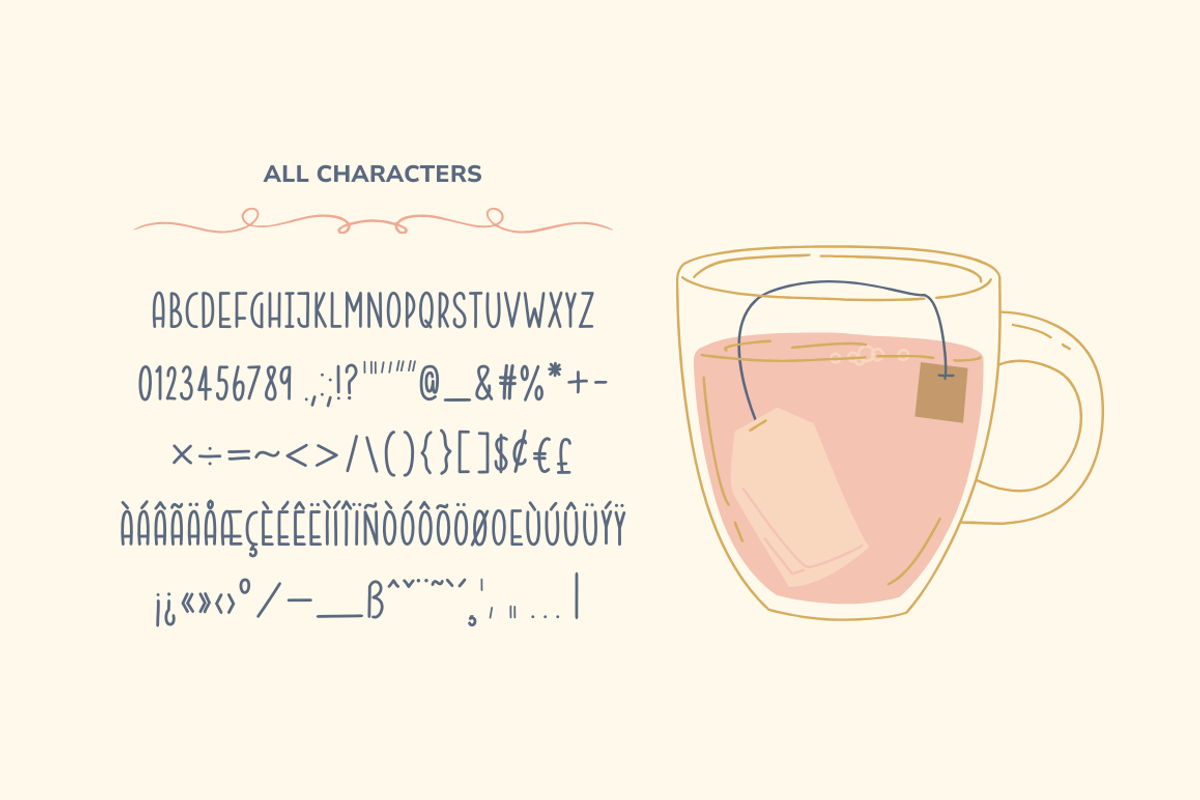 Candlewick Hand-Drawn Font, a Handwritten Font by Cosy Fox (Photo 2 of 7)