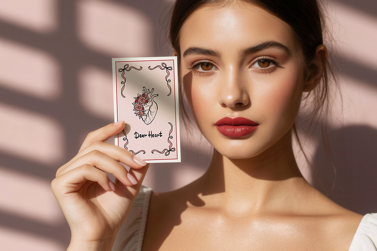 BE MY VALENTINE romantic line art, a Decorative Illustration by long summer (Photo 13 of 14)