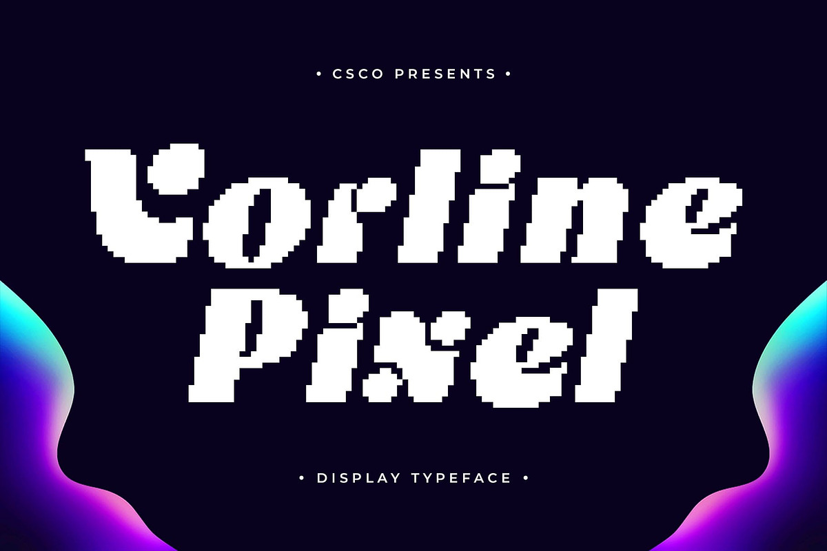 Vorline Pixel, a Sans Serif Font by Craft Supply Co. (Photo 1 of 8)