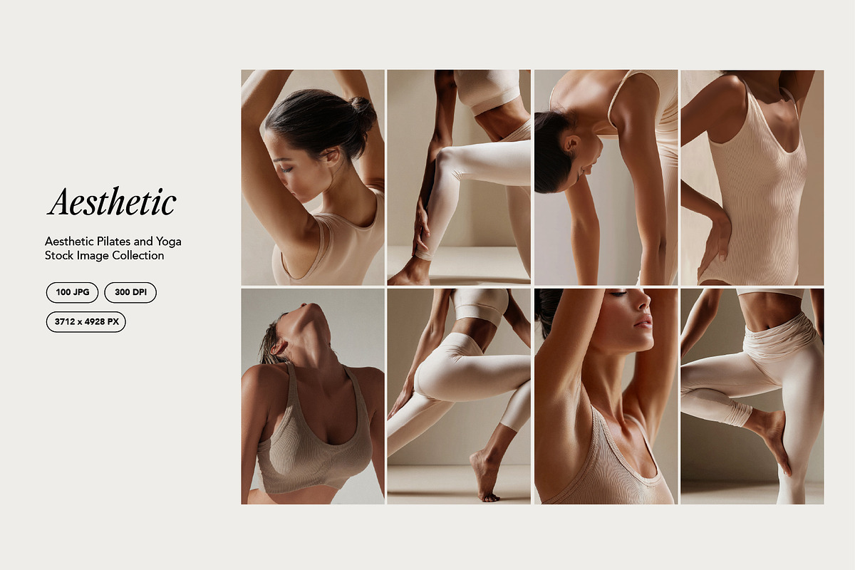 Pilates and Yoga 100 Photos Bundle, a Sports & Recreation Photo by Tomasz Ganclerz (Photo 1 of 6)