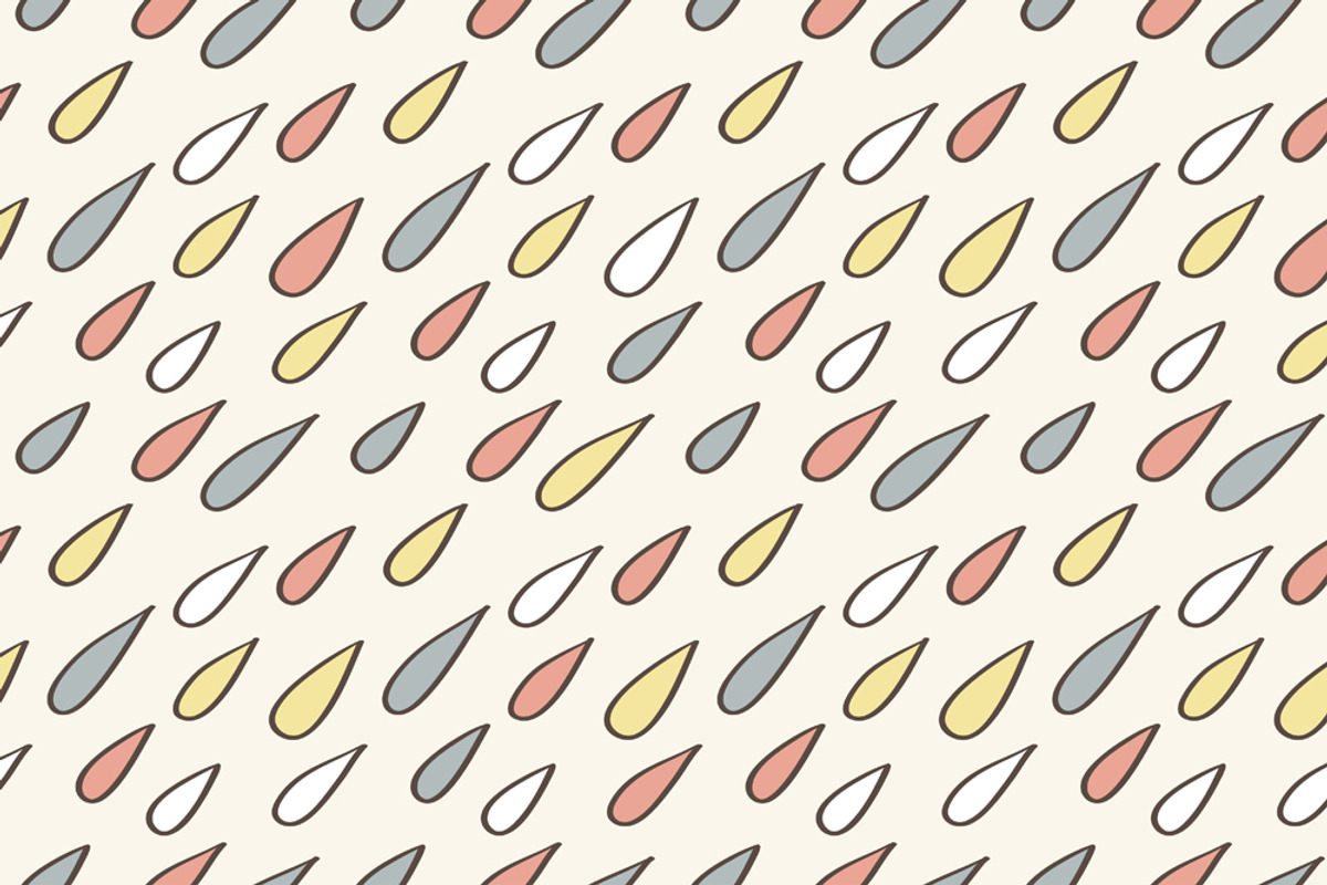 Simple cute vector patterns preview 5