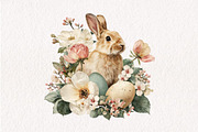 Watercolor Easter Clipart, an Illustration by CreationArt (Thumbnail 9 of 10)