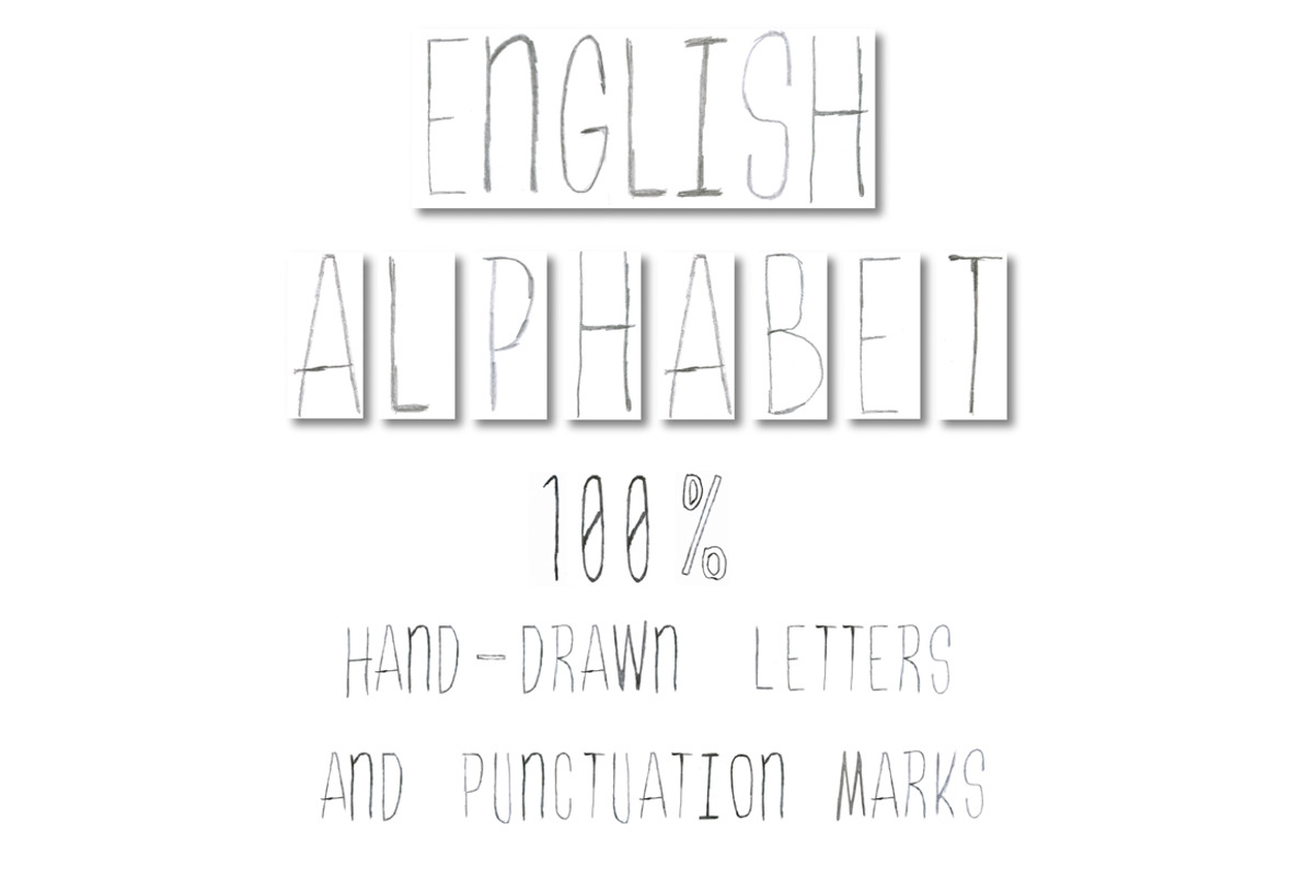 ABC Sketch-style. Hand-drawn. AE CS6