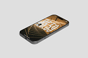 Phone Mockup, an iPhone Mockup by Pikachudesign (Thumbnail 5 of 5)