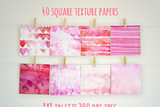 Sweet Love Watercolor Collection, a Texture Graphic by Sinziana Romanescu (Thumbnail 6 of 15)