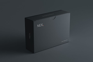 Card Box Packaging Mockup