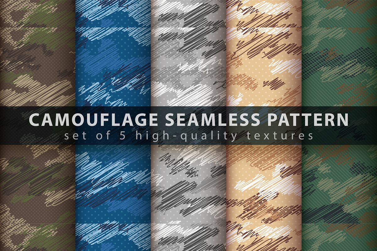 35 Camouflage Military Patterns, a Pattern Graphic by ThePhoton (Photo 3 of 7)