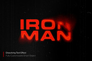 Dissolving Text Effect (PSD), a Layer Style Add-On by Posterfello (Thumbnail 1 of 4)