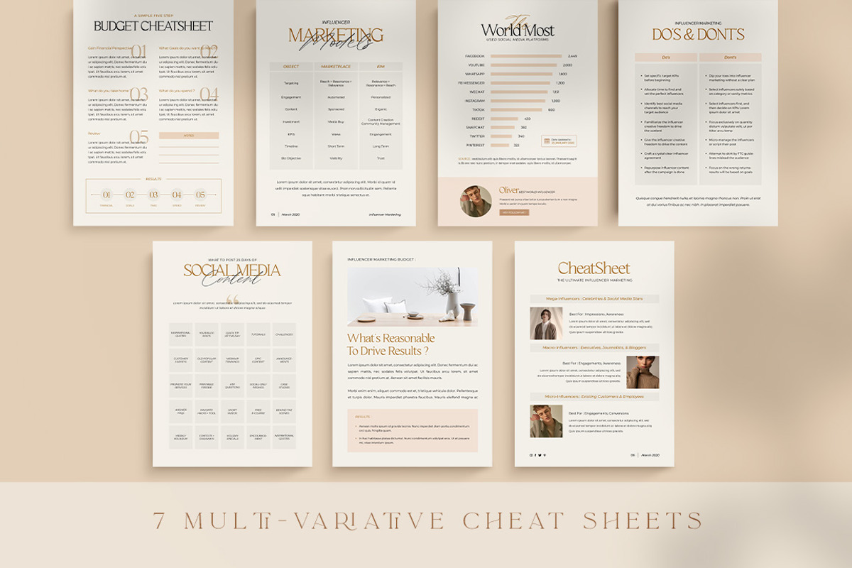 SALE WorkBook Creator Coach CANVA, a Magazine Template by Eviory (Photo 18 of 36)