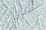 Floral Toile Print Design Patterns, a Pattern Graphic by Olya Creative (Thumbnail 17 of 29)