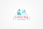 Baby Elephant Logo Template, a Branding & Logo Template by floringheorghe (Thumbnail 1 of 3)