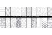 Geometric set of seamless patterns, a Pattern Graphic by RODINA (Thumbnail 1 of 3)