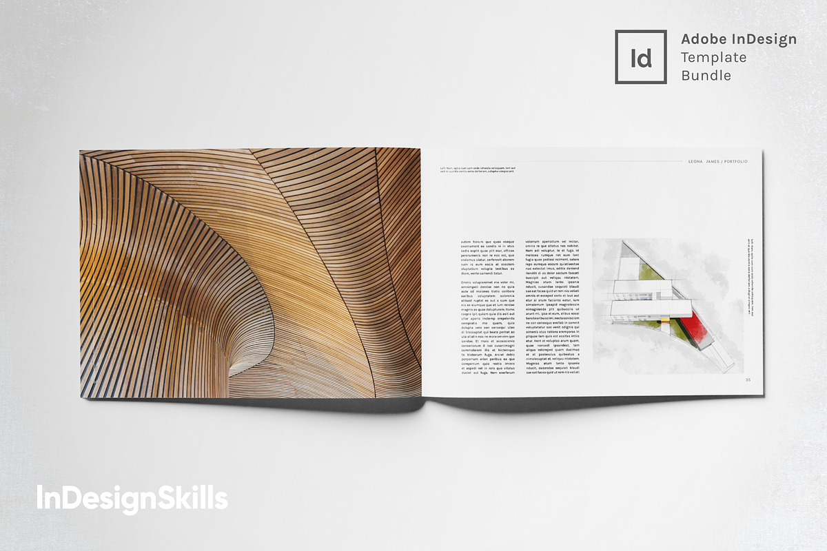 Architecture Portfolio Bundle, a Presentation Template by InDesignSkills (Photo 14 of 22)