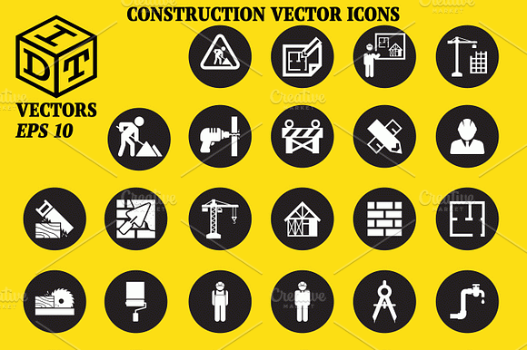 Construction Vector Icons