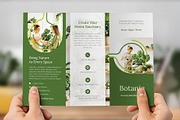 Plant Shop Trifold Brochure Template, a Brochure Template by WheelieMonkey (Thumbnail 2 of 3)
