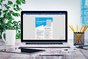 Nonprofit Organization Fact Sheet, a Flyer Template by obayes (Thumbnail 3 of 3)