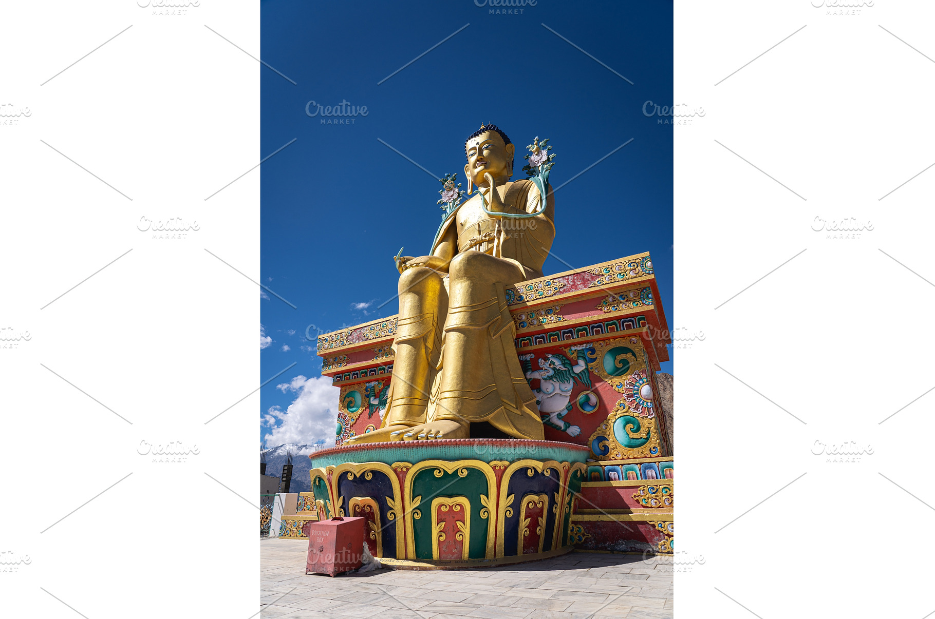 Likir Monastery in Ladakh, India, an Architecture Photo by oliverfoerstner