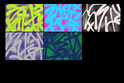 Abstract Graffiti 2.0 Backgrounds, a Background Graphic by BeadyLab (Thumbnail 3 of 4)
