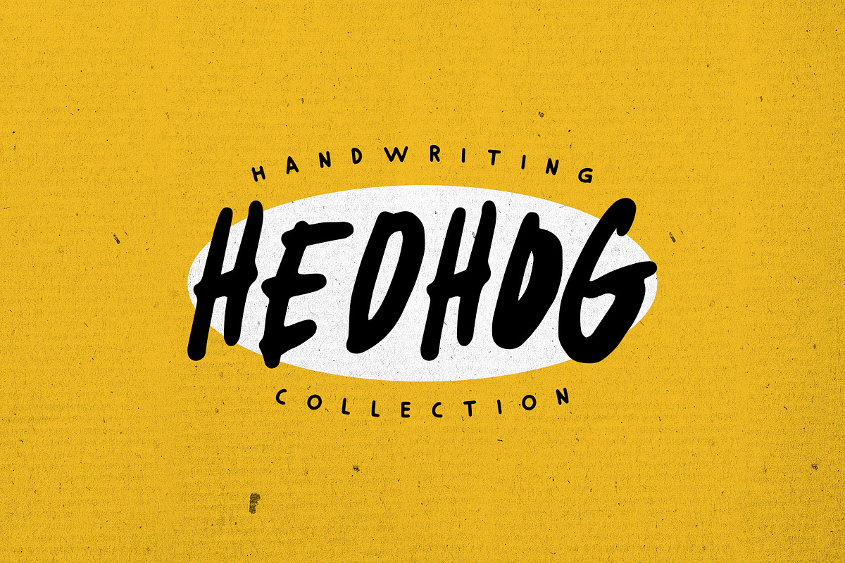 Hedhog Handwritten Font, a Script Font by freeject.net (Photo 4 of 8)