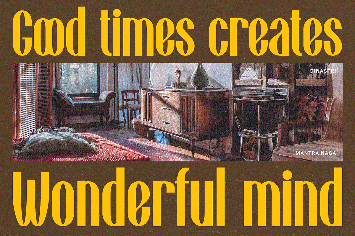 DINASTRI - Condensed Sans Serif, a Sans Serif Font by Mantra Naga (Photo 10 of 10)