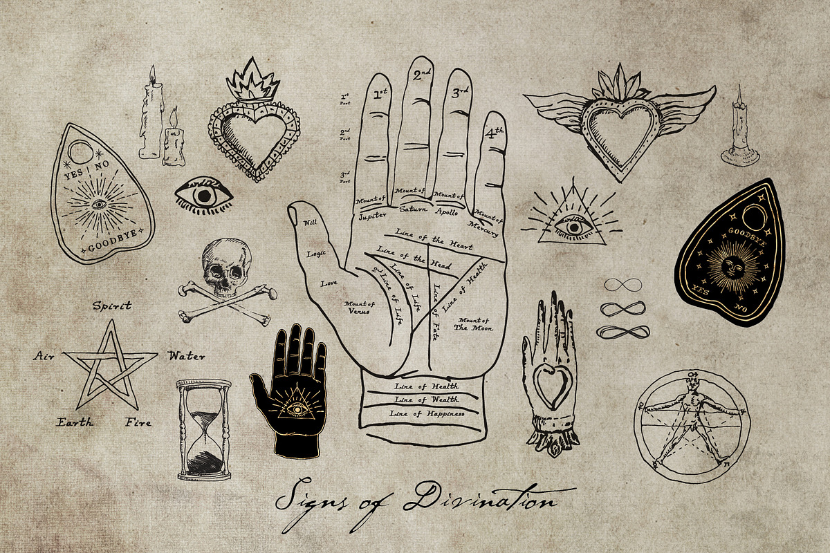 Cosmic Astrology, Magic & Tarot Set, an Object Graphic by Blixa 6 Studios (Photo 21 of 68)