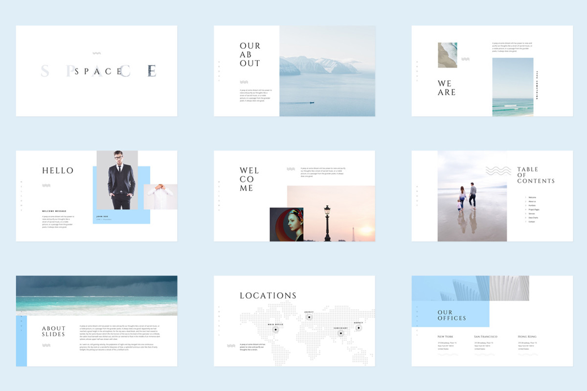 SPACE Google Slides Template, a Presentation Template by ShapeSlide (Photo 2 of 13)