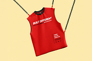 Sleeveless Shirt Mockup, a Shirt Mockup by Custom.scene (Thumbnail 2 of 3)