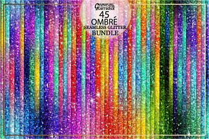 Ombre Seamless Glitter Bundle