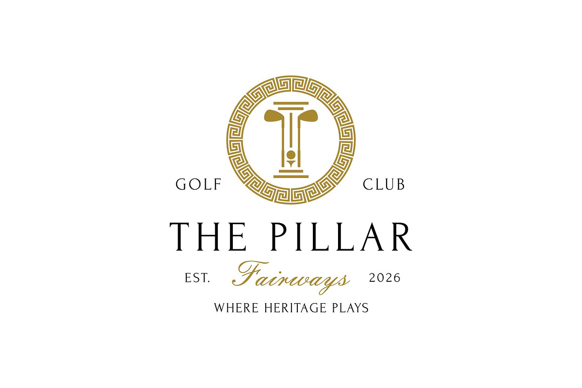 Pillar Golf Logo, a Branding & Logo Template by Buqancreative (Photo 1 of 4)