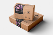 Adhesive Sealing Labels Mockup Set, a Packaging Mockup by ForgeDesign (Thumbnail 4 of 10)