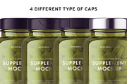 Supplement Bottle Mockup, a Product Mockup by HexenDesigns (Thumbnail 7 of 12)