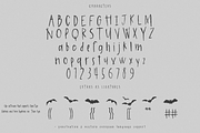 Belfry Sans Font - Bat Font, a Handwritten Font by Beck McCormick (Thumbnail 10 of 10)