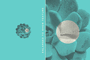Succulent Halftones, a Texture Graphic by GhostlyPixels (Thumbnail 2 of 13)
