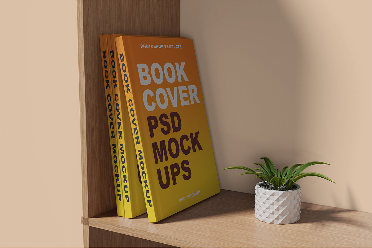 Book Cover Mockup, a Books & Magazine Mockup by mockupbuys (Photo 18 of 35)