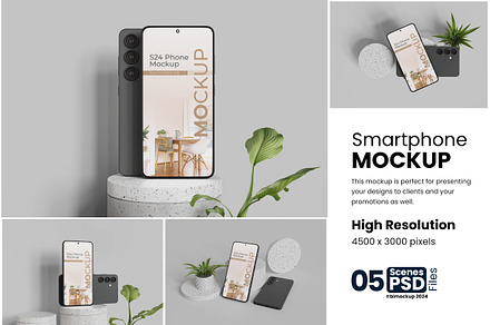 Smartphone Mockup, an Android Mockup by bimockup