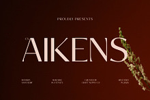 CS Aikens – Elegant Sans Serif