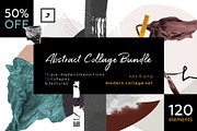 Abstraction collage floral bundle., an Object Graphic by lisa_kalev (Thumbnail 1 of 24)
