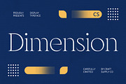CS Dimension – Elegant Font, a Serif Font by Craft Supply Co. (Thumbnail 1 of 8)