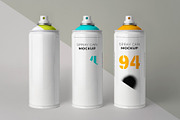 Spray Can Mockup, a Packaging Mockup by Graphicnugget (Thumbnail 5 of 7)