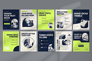 Creative Agency Hiring Instagram, a Social Media Template by Pitchlook.Studio (Thumbnail 2 of 3)