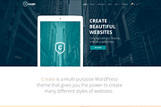 Create - Multipurpose WP Theme, a WordPress Template by ThemeTrust (Thumbnail 2 of 3)