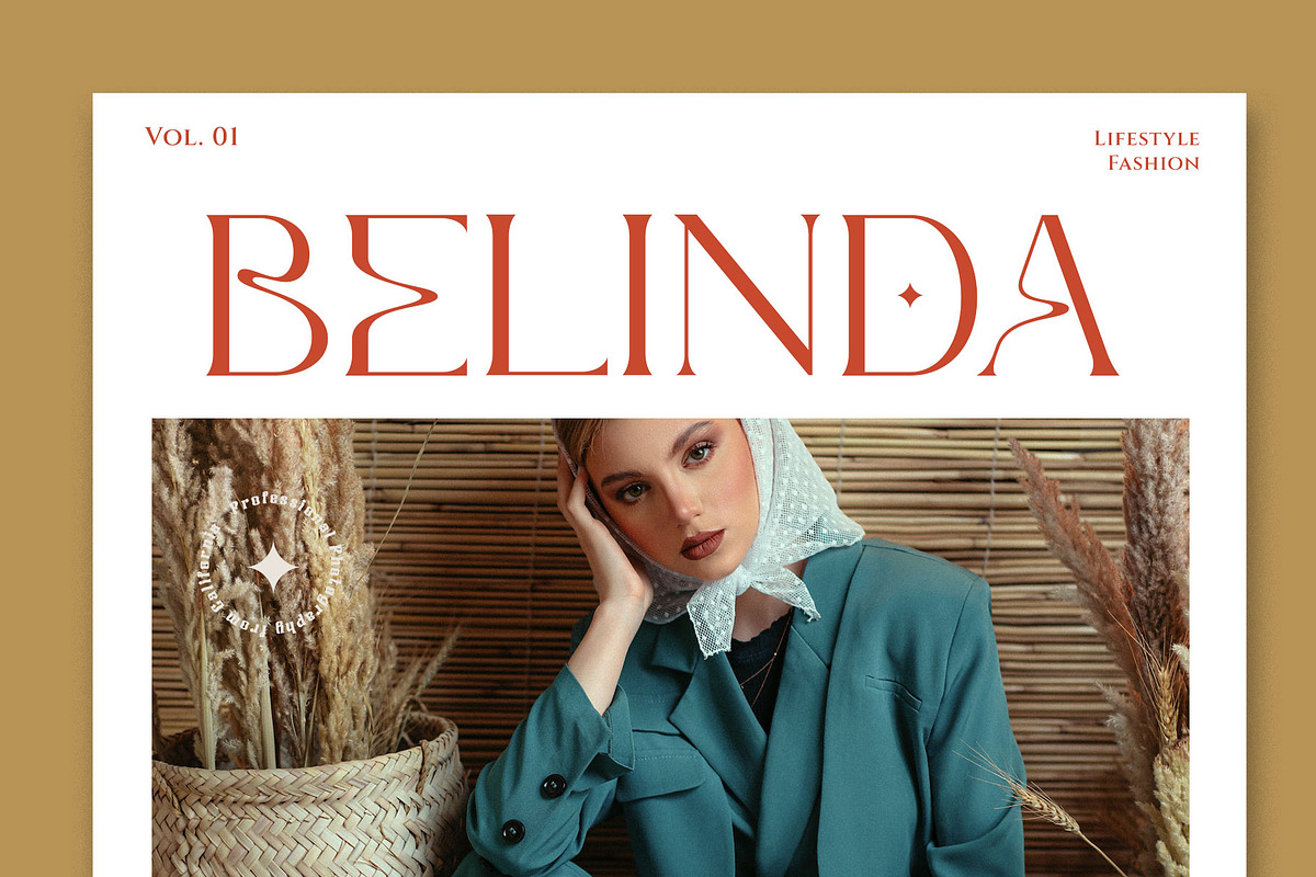 Ergisa Elegant Serif Font, a Serif Font by RantautypeStudio (Photo 10 of 17)
