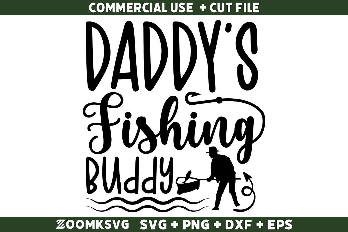 Fishing SVG Bundle 20 Designs, an Illustration by ZoomkSVG (Photo 6 of 41)